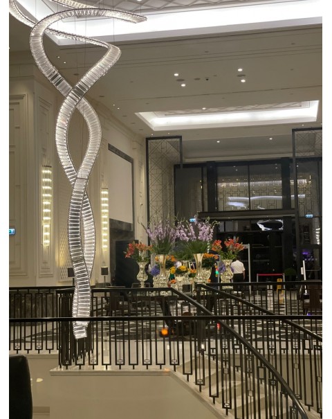 Large lantern lighting