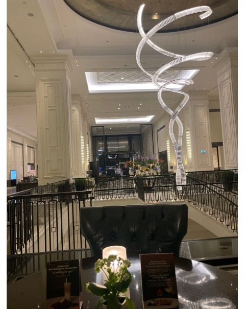 Large lantern lighting
