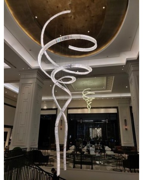 Large lantern lighting