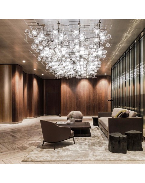 Spherical lantern living room lighting