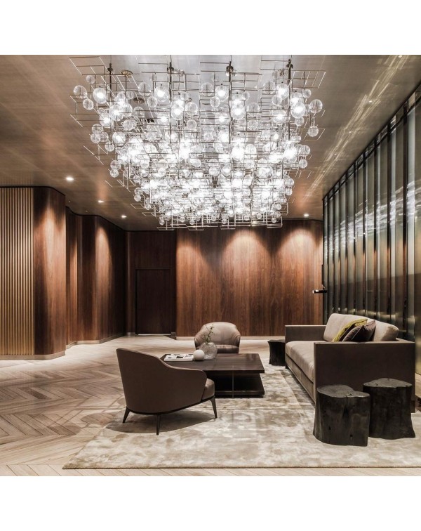 Spherical lantern living room lighting
