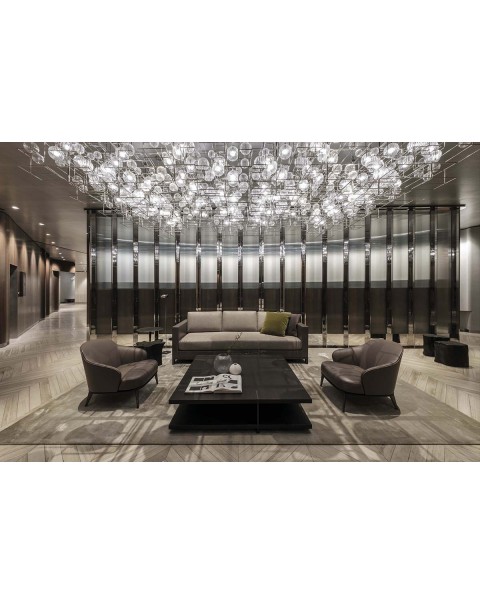Spherical lantern living room lighting