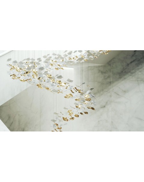 Scarf melody living room staircase chandelier