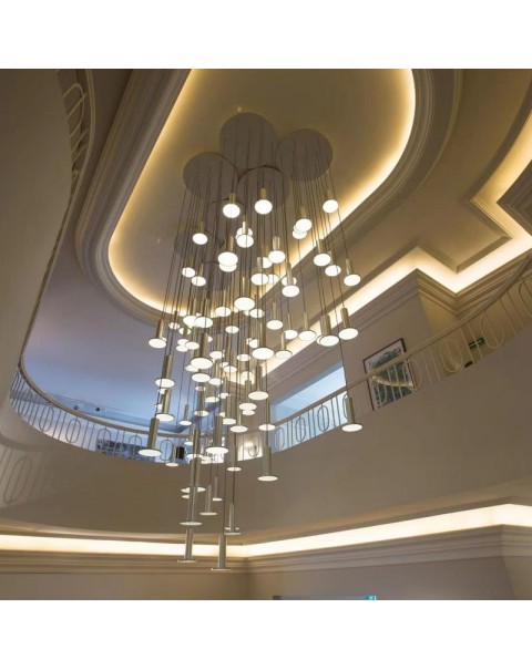 Round Crystal Chandelier