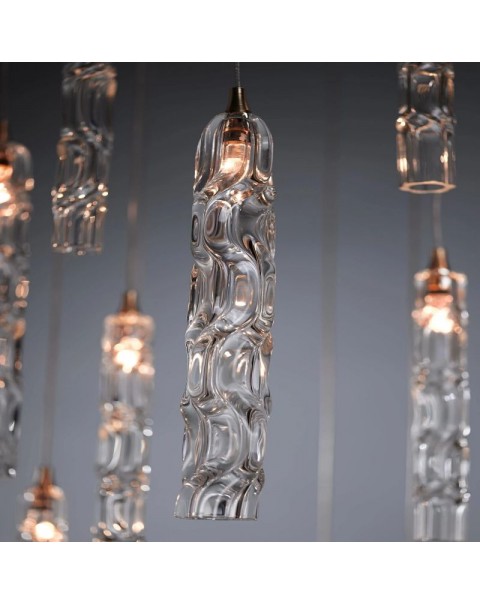 Magic Crystal Floral Chandelier