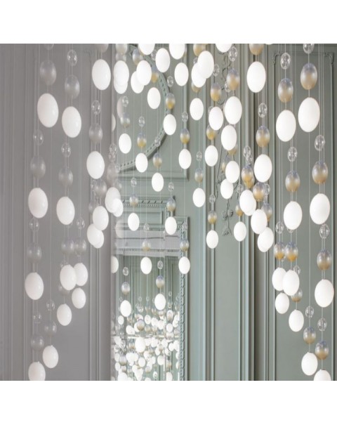 Rotating Light Luxury Long Chandelier