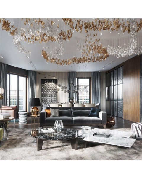 Lobby Crystal Chandelier