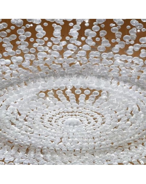 Round Hotel Banquet Lobby Chandelier
