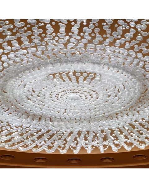 Round Hotel Banquet Lobby Chandelier