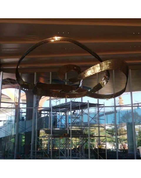 Crystal Villa Lobby Decorative Art Chandelier