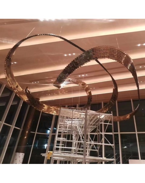 Crystal Villa Lobby Decorative Art Chandelier