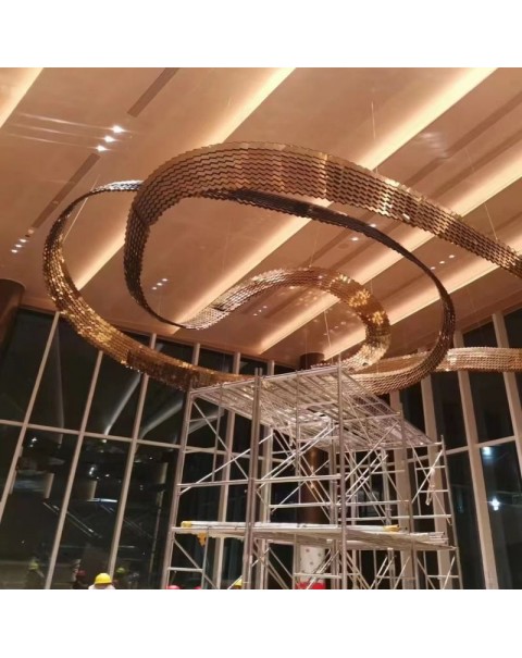 Crystal Villa Lobby Decorative Art Chandelier