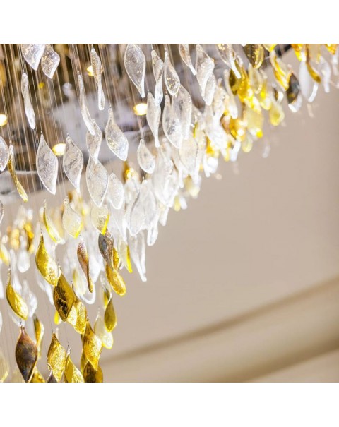 Simple atmosphere light luxury crystal chandelier