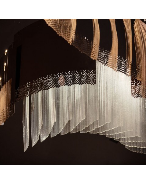 High-end hotel banquet hall chandelier