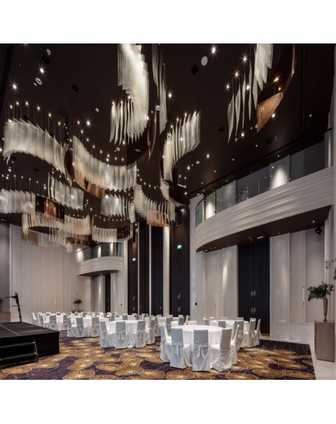 High-end hotel banquet hall chandelier