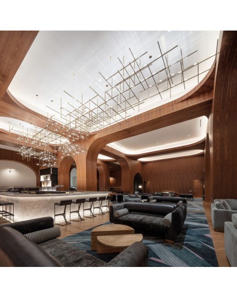 Hotel Lobby Ballroom Chandelier
