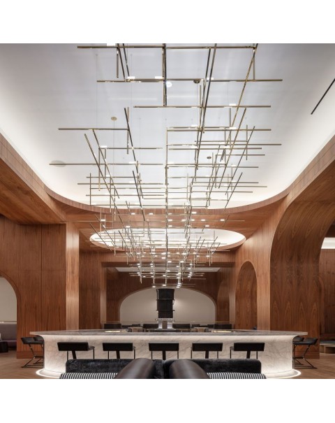Hotel Lobby Ballroom Chandelier