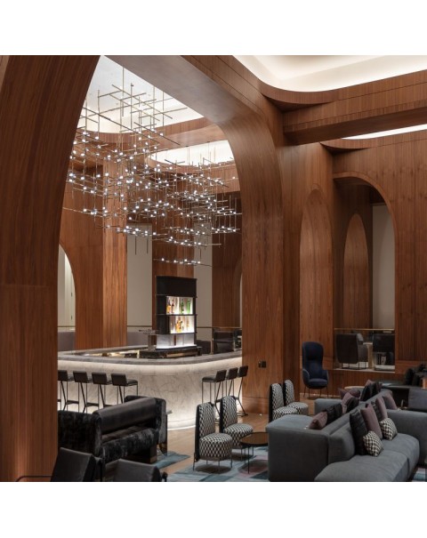 Hotel Lobby Ballroom Chandelier