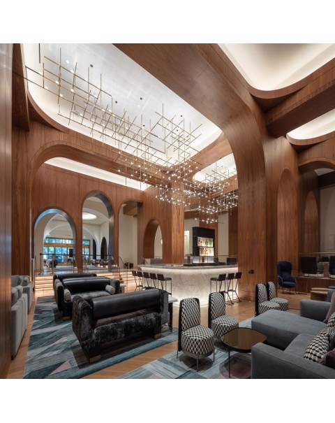 Hotel Lobby Ballroom Chandelier