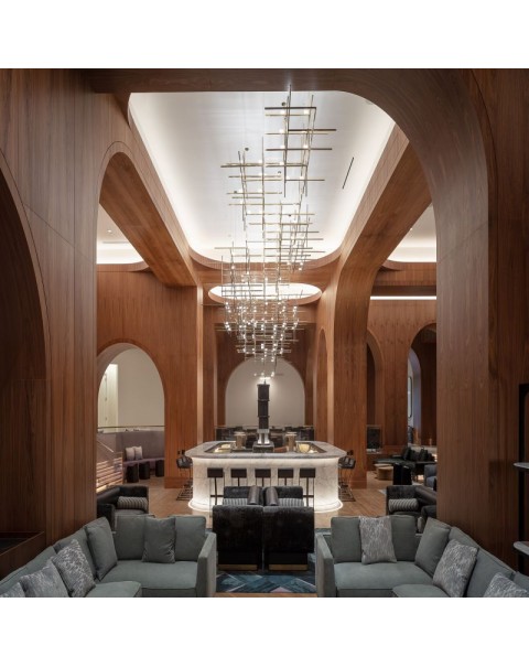 Hotel Lobby Ballroom Chandelier