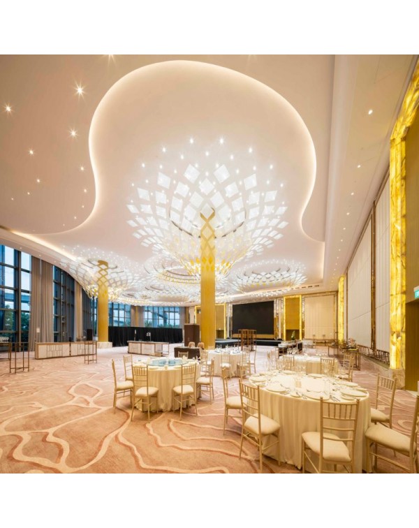 Villa Hotel Restaurant Crystal Glass Chandelier