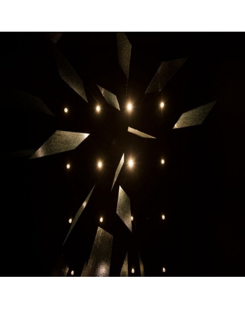 Hotel villa showroom gorgeous ribbon chandelier