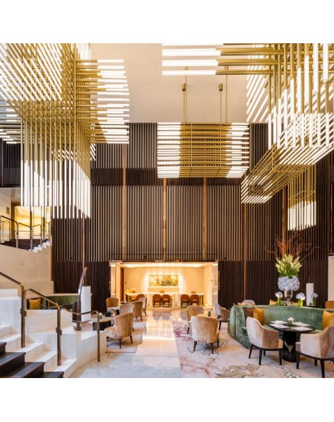 Hotel Lobby Wedding Art Crystal Chandelier