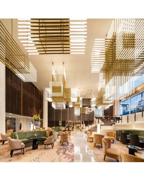 Hotel Lobby Wedding Art Crystal Chandelier