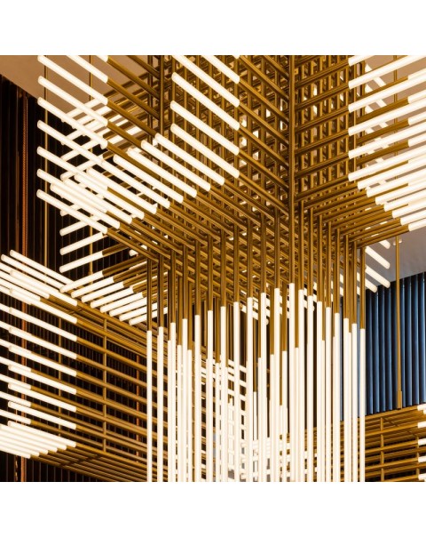 Hotel Lobby Wedding Art Crystal Chandelier