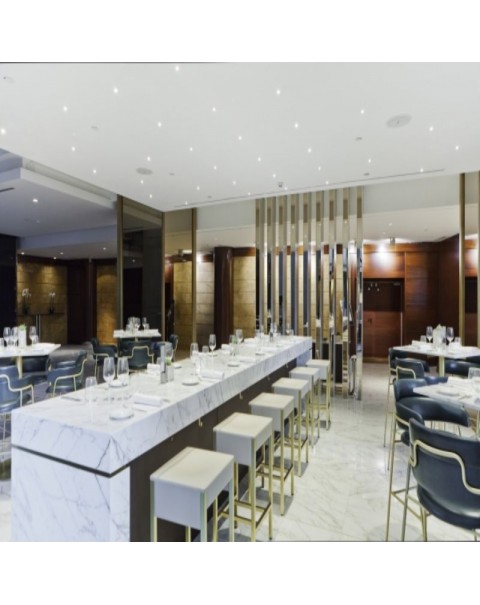 Modern Simple Crystal Glass Chandelier Living Room Hotel