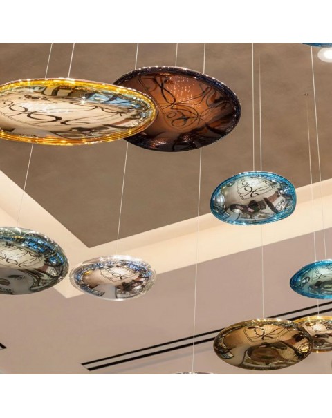 Hotel glazed pendant creation art chandelier