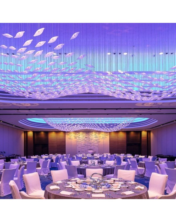 Sales office hotel villa crystal glass chandelier
