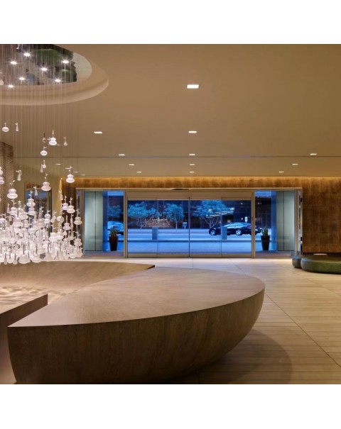 Showroom Villa Clubhouse Crystal Glass Chandelier
