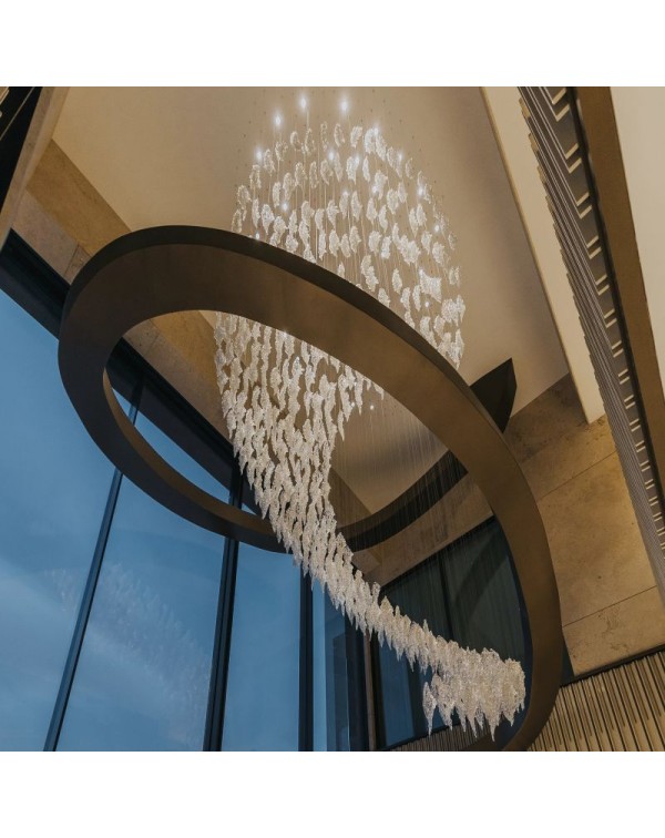 Villa Crystal Glass Creative Chandelier