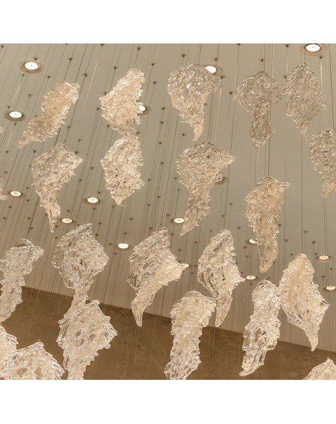 Villa Crystal Glass Creative Chandelier
