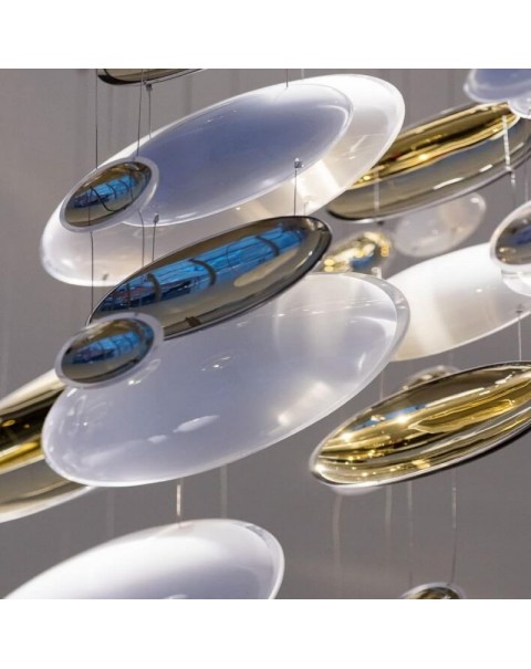 Villa hotel showroom crystal glass chandelier