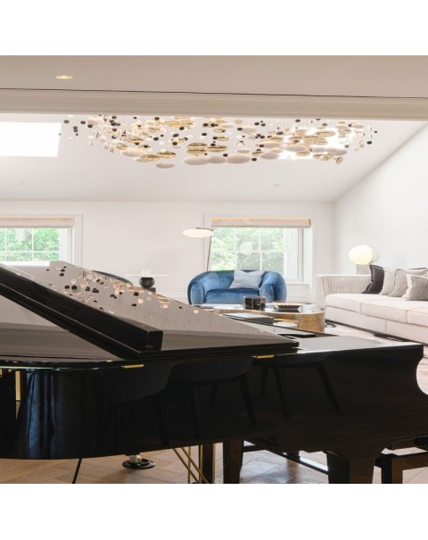 Villa hotel showroom crystal glass chandelier