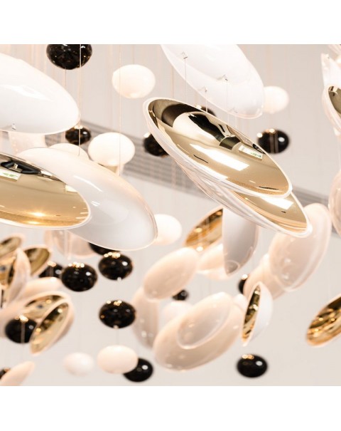 Villa hotel showroom crystal glass chandelier