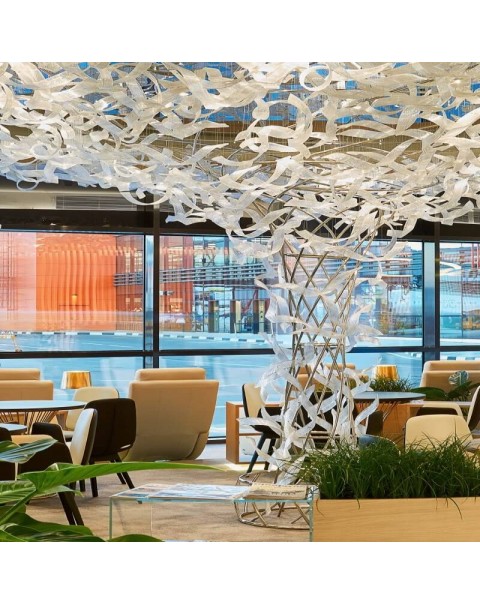 Villa hotel showroom club art crystal glass chandelier