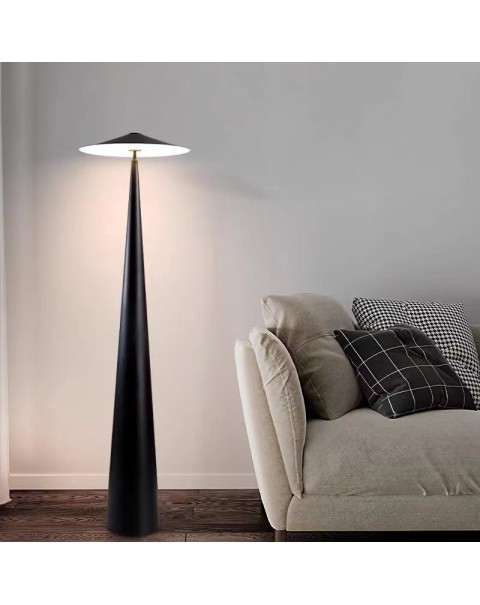 Scandinavian simple living room floor lamp post-modern creative hotel club cafe bedroom bedside study mushroom light