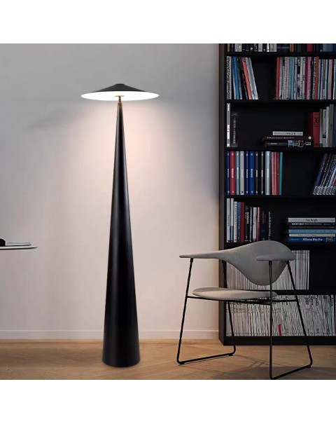 Scandinavian simple living room floor lamp post-modern creative hotel club cafe bedroom bedside study mushroom light