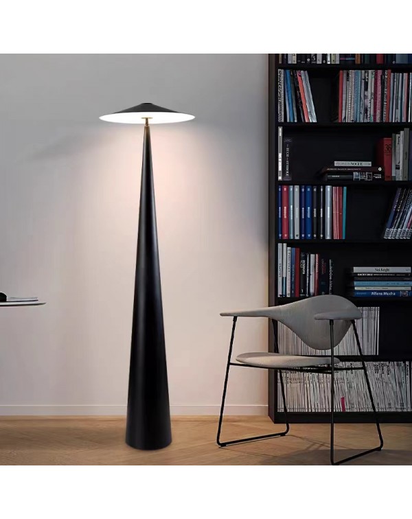 Scandinavian simple living room floor lamp post-mo...