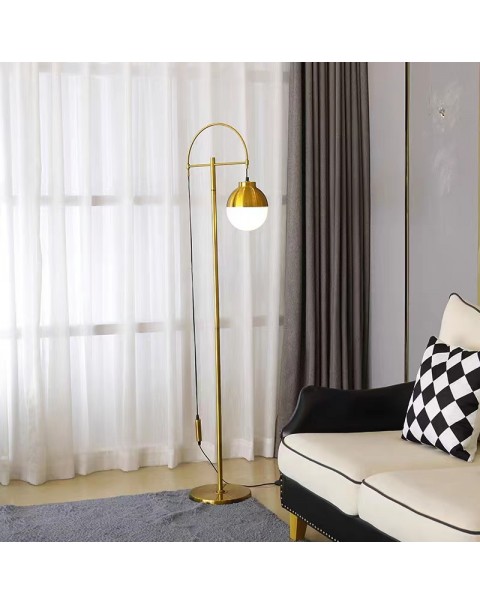 Scandinavian lamps and lanterns post-modern minimalist living room bedroom villa bedside model room American creative fishing floor lamps