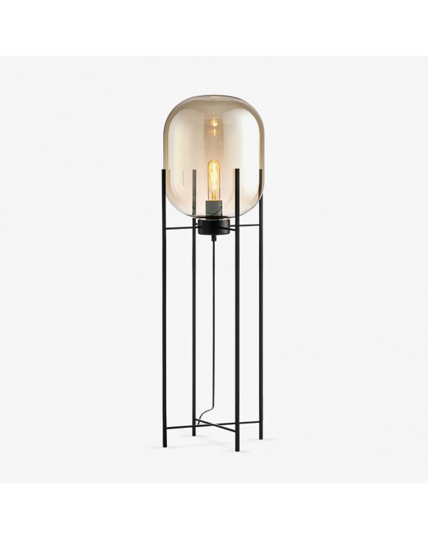 Scandinavian living room floor lamp bedroom bedsid...