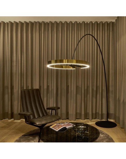 Floor Lamp Living Room Premium Light Luxury Designer Fishing Lamp Postmodern Villa Art High-value