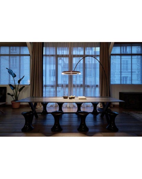 Floor Lamp Living Room Premium Light Luxury Designer Fishing Lamp Postmodern Villa Art High-value