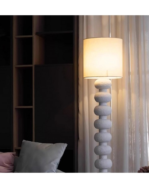 Wabi-sabi style floor lamp designer retro living room bedroom hotel clubhouse lamp study room B&B resin floor lamps