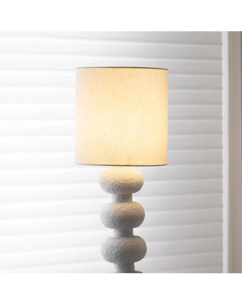 Wabi-sabi style floor lamp designer retro living room bedroom hotel clubhouse lamp study room B&B resin floor lamps