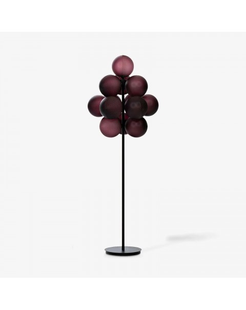 Scandinavian table lamp corrugated ball creative personality designer model house table lamp bedroom living room grape glass floor lamps