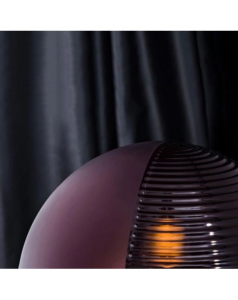 Scandinavian table lamp corrugated ball creative personality designer model house table lamp bedroom living room grape glass floor lamps